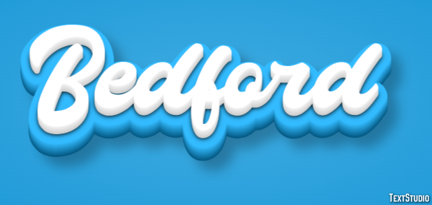 Bedford Effet de Texte