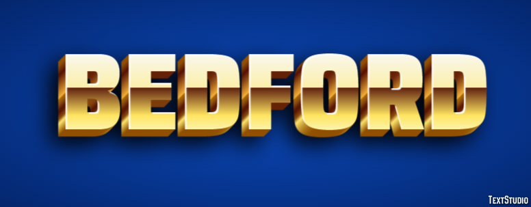 Bedford Text Effect