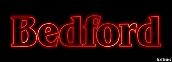 Bedford Effet de Texte