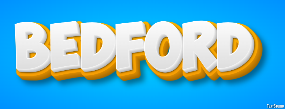 Bedford Text Effect