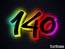 140 Text Effect
