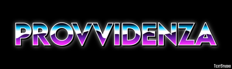 Provvidenza Text Effect