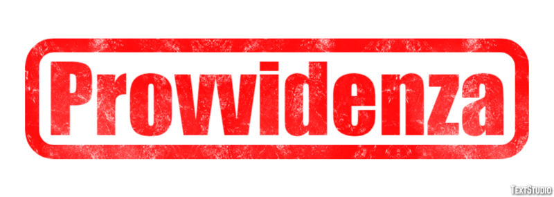 Provvidenza Effetto testo