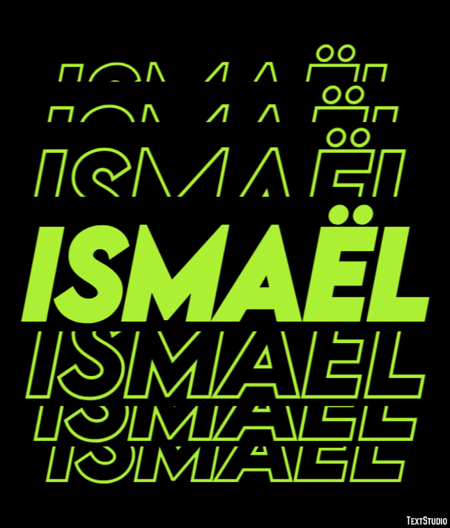 Ismaël Эффект текста