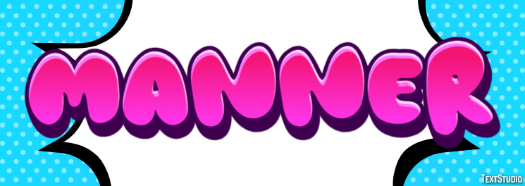 Manner Effet de Texte
