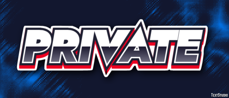 Private テキスト効果