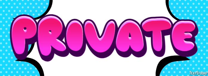 Private テキスト効果