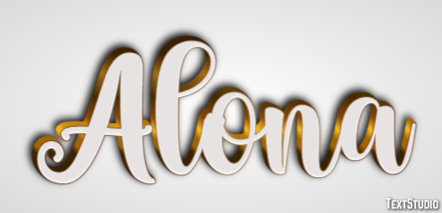 Alona Text Effect