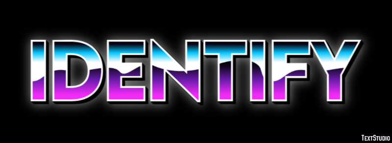 Identify Text Effect