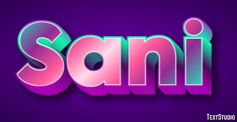 Sani Text effect