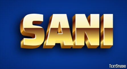 Sani Text effect