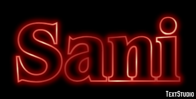 Sani Text effect