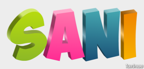 Sani Text Effect