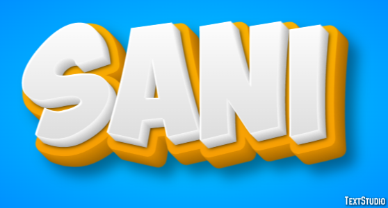 Sani Text Effect