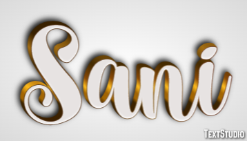 Sani Text effect