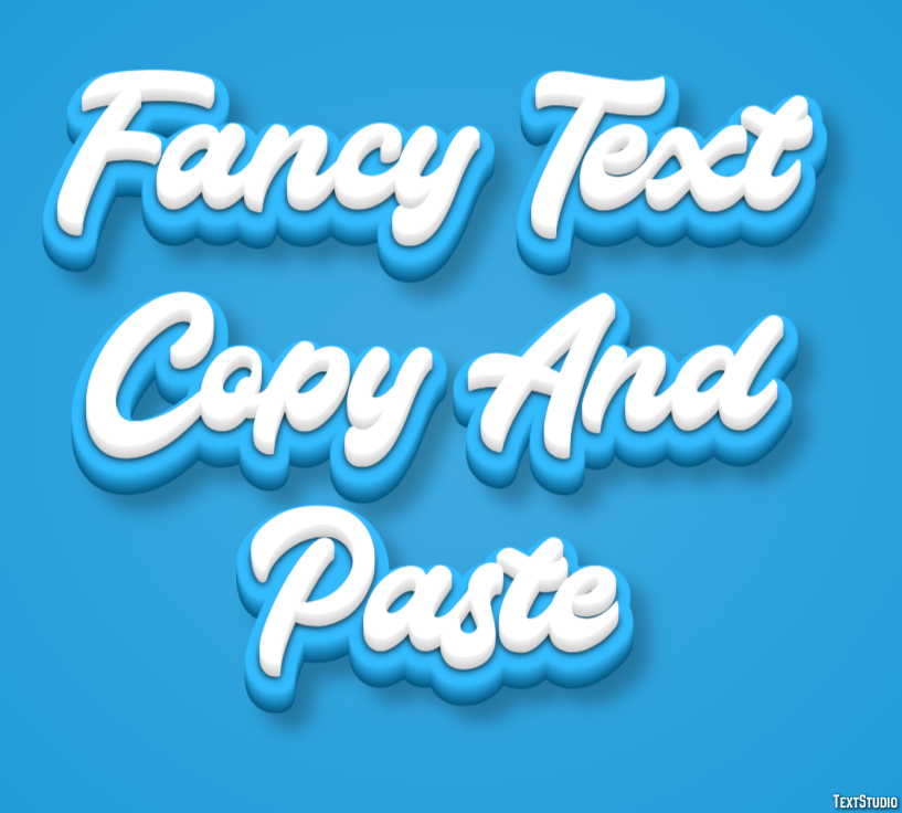 Fancy Text Copy And Paste Tekst Effect