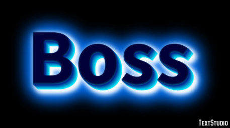 Boss Text effect