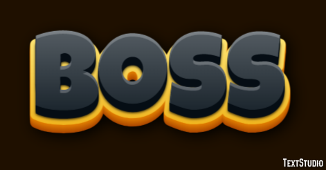 Boss Text Effect