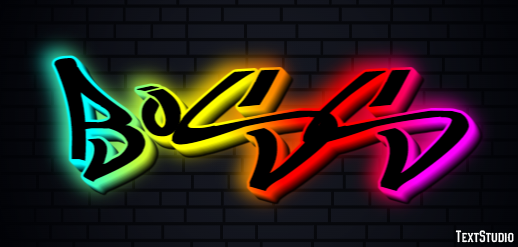 Boss Text effect