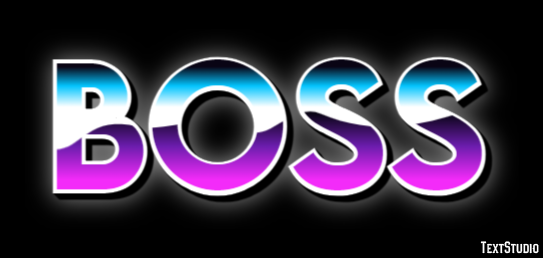 Boss Text Effect