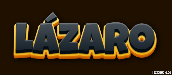 Lázaro Texteffekt