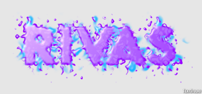 Rivas Efecto de Texto