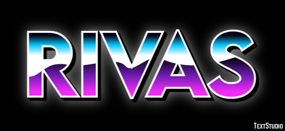Rivas Efecto de Texto