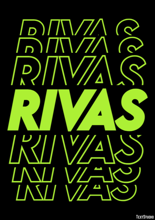 Rivas Efecto de Texto