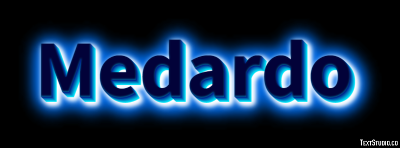 Medardo Effetto testo