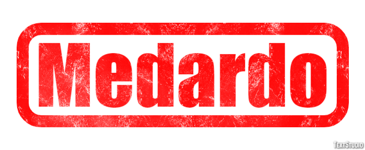 Medardo Effetto testo