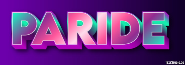 Paride Texteffekt