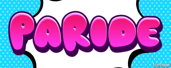 Paride Texteffekt