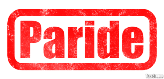 Paride Effetto testo