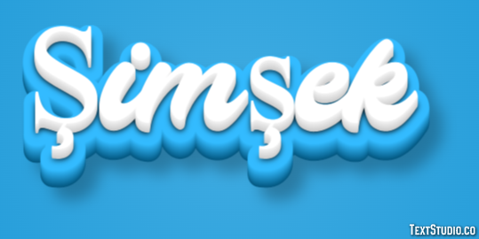 Şimşek Effet de Texte