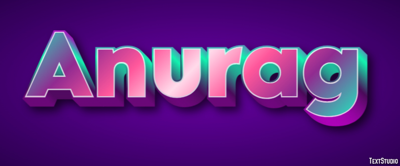 Anurag Text Effect