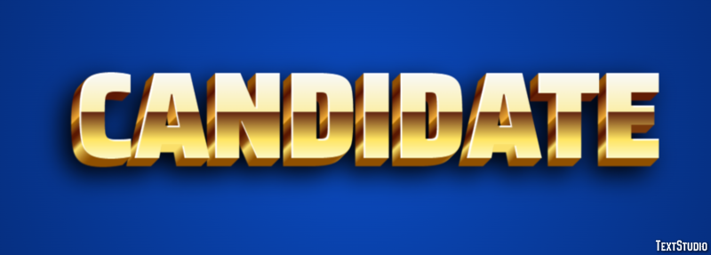 Candidate Text Effect