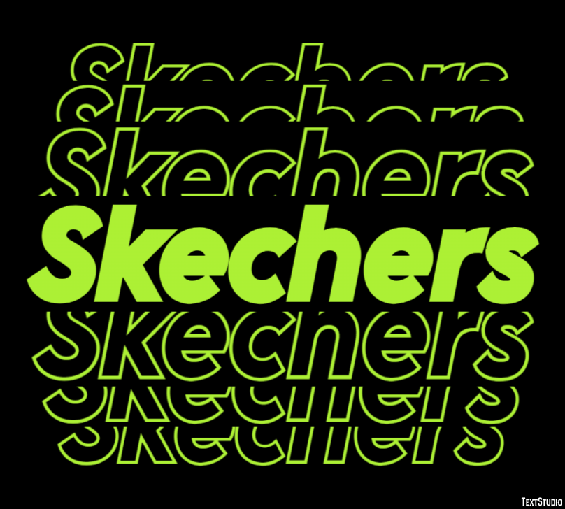 Skechers Metin Efekti
