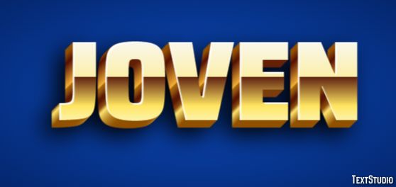 Joven Effet de texte