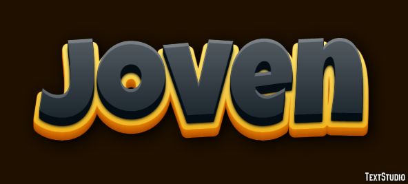 Joven Effet de texte