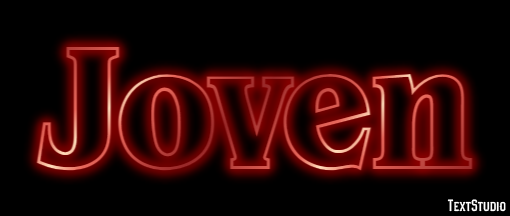 Joven Effet de texte