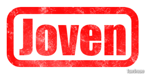 Joven Effet de texte