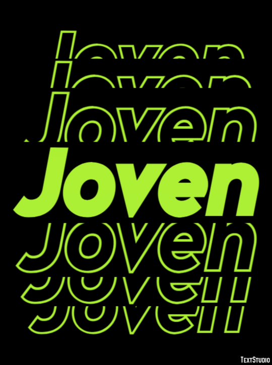 Joven Text Effect