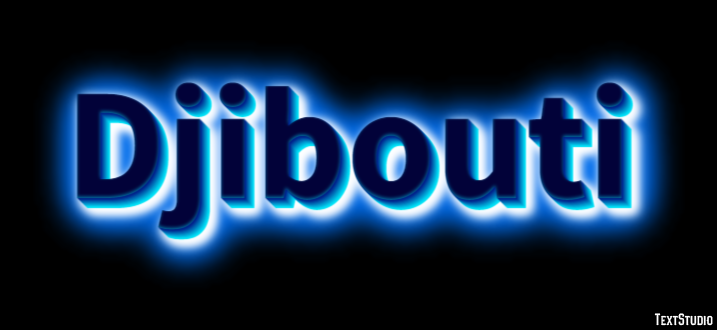 Djibouti Text effect