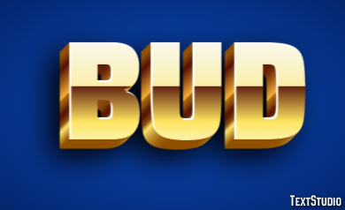 Bud Text Effect