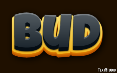 Bud Text Effect