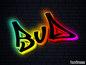 Bud Text Effect
