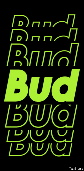 Bud Effetto testo