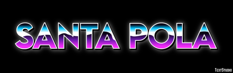Santa Pola Efekt tekstowy