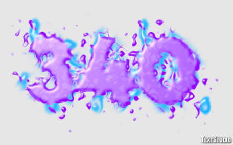 340 Text Effect