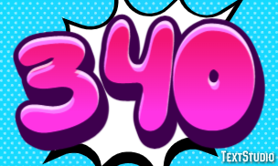 340 Text effect